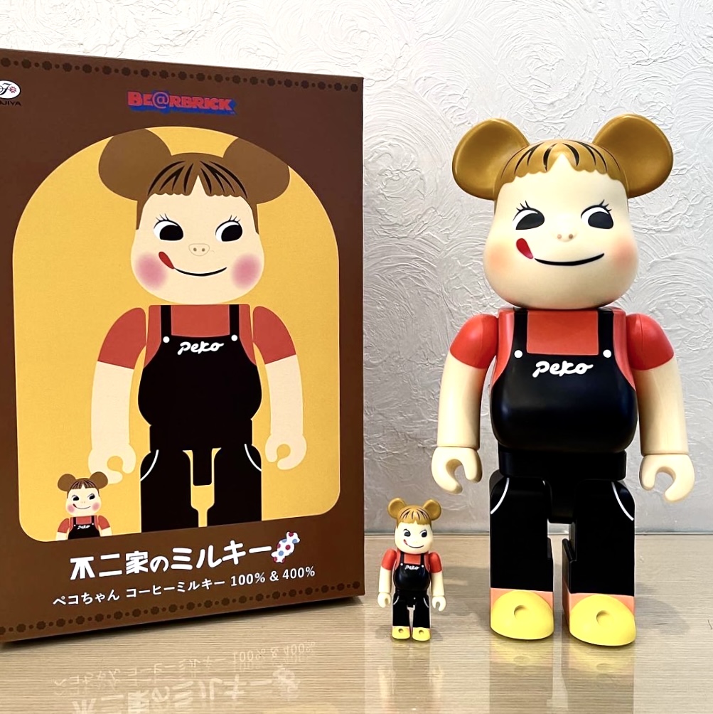 総合1位】 ヤフオク! - BE＠RBRICK Peko-chan Coffee Milky ベアブリッ